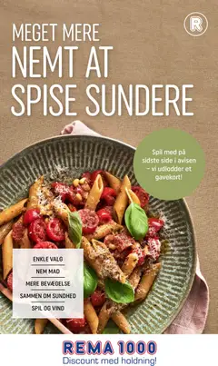 Forhåndsvisning Rema 1000 - Meget mere nemt at spise sundere gyldig fra 04/01/2026