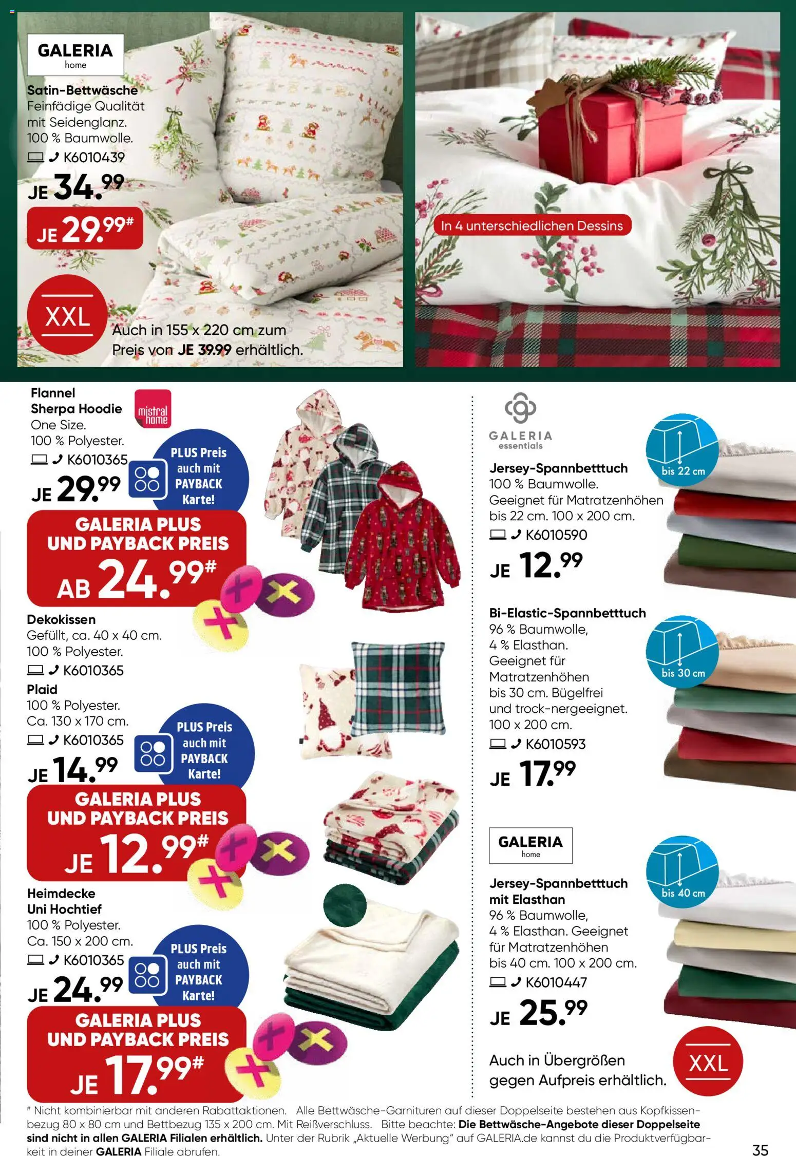 Galeria Karstadt Kaufhof Prospekt 	 - Seite 35 - gültig ab 03.12.2025