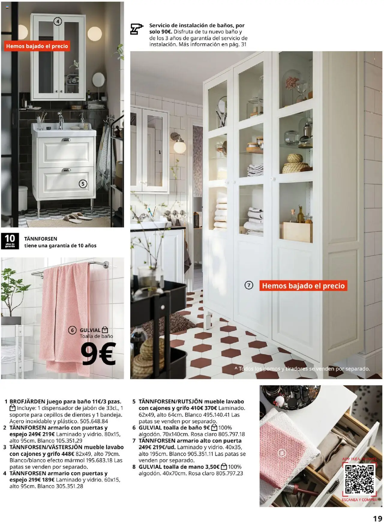 Catálogo IKEA Baños - Página de 19 - Válido desde 01/09/2025