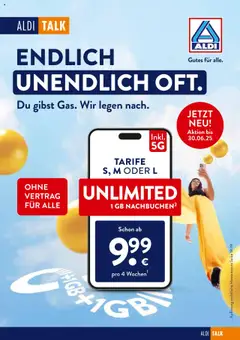 Vorschau Aldi Talk gültig ab 24.04.2025