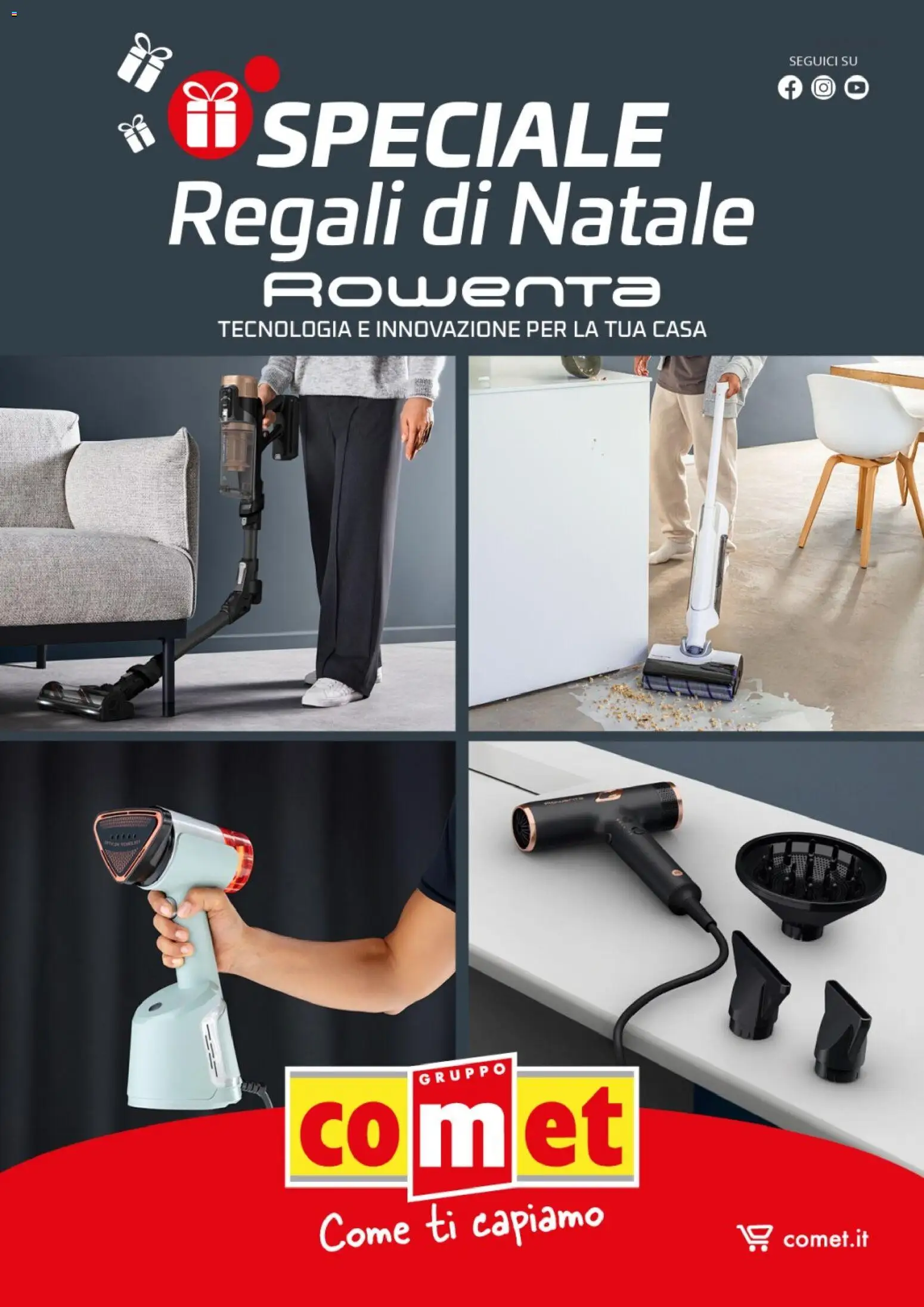 Comet Rowenta Regali di Natale catalogo - pagina 1 - valido dal 03/12/2025