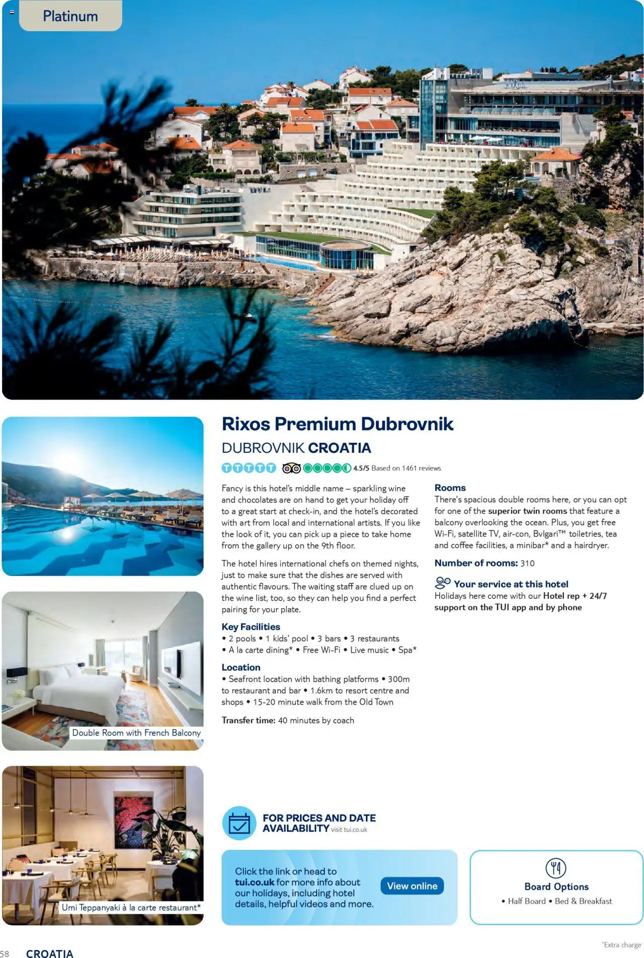 TUI - Italy, Malta & Croatia - page 58- valid from 01/05/2025