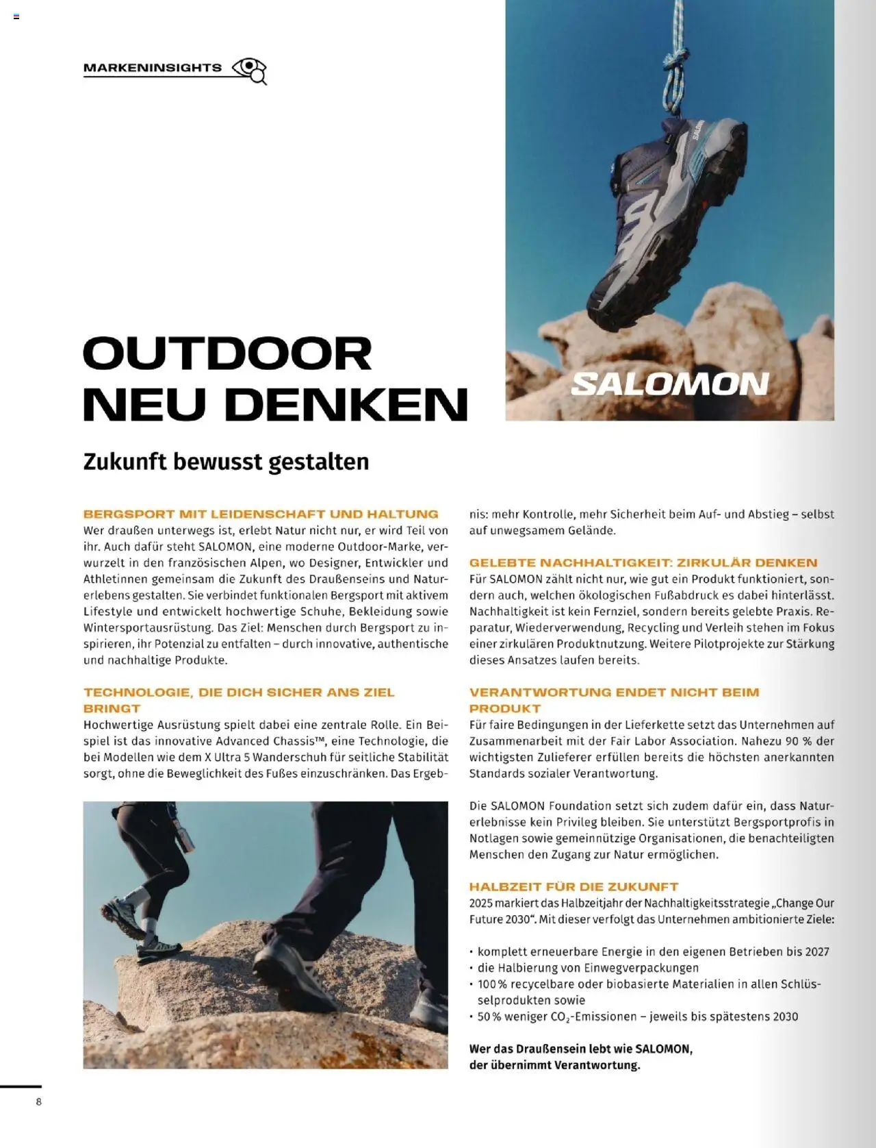 Sport2000 Prospekt Dein Outdoor Magazin  - Seite 8 - gültig ab 01.10.2025
