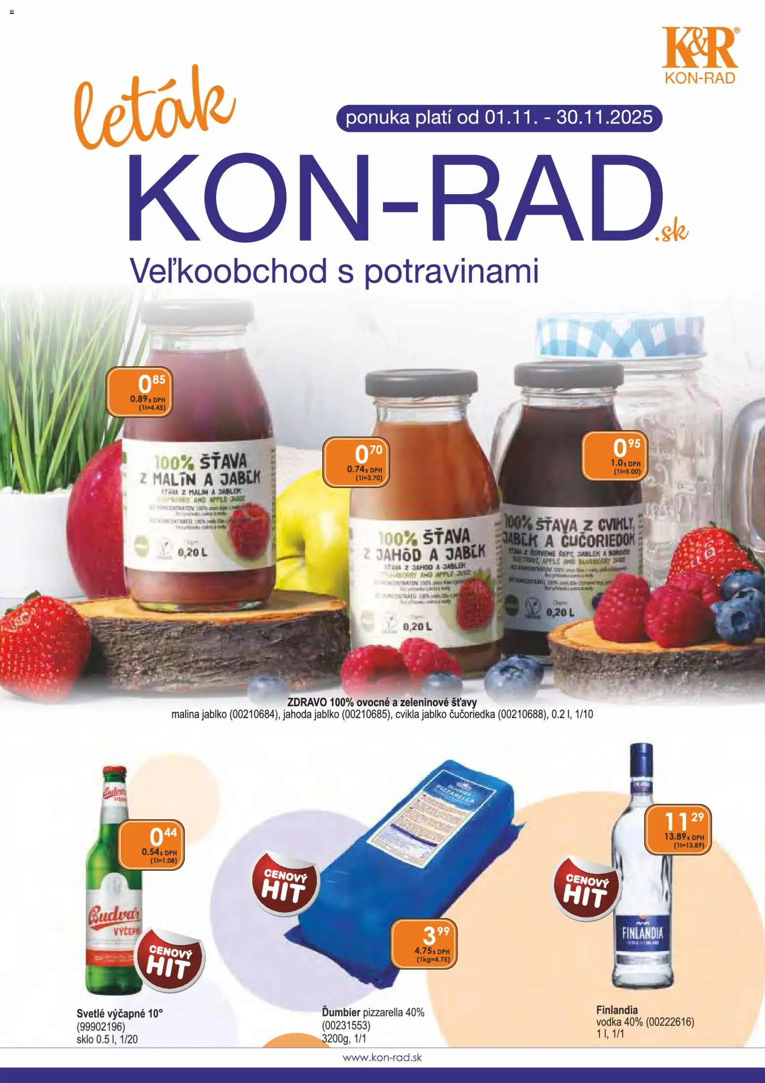 KON - RAD leták - strana 1- platný od 01.11.2025