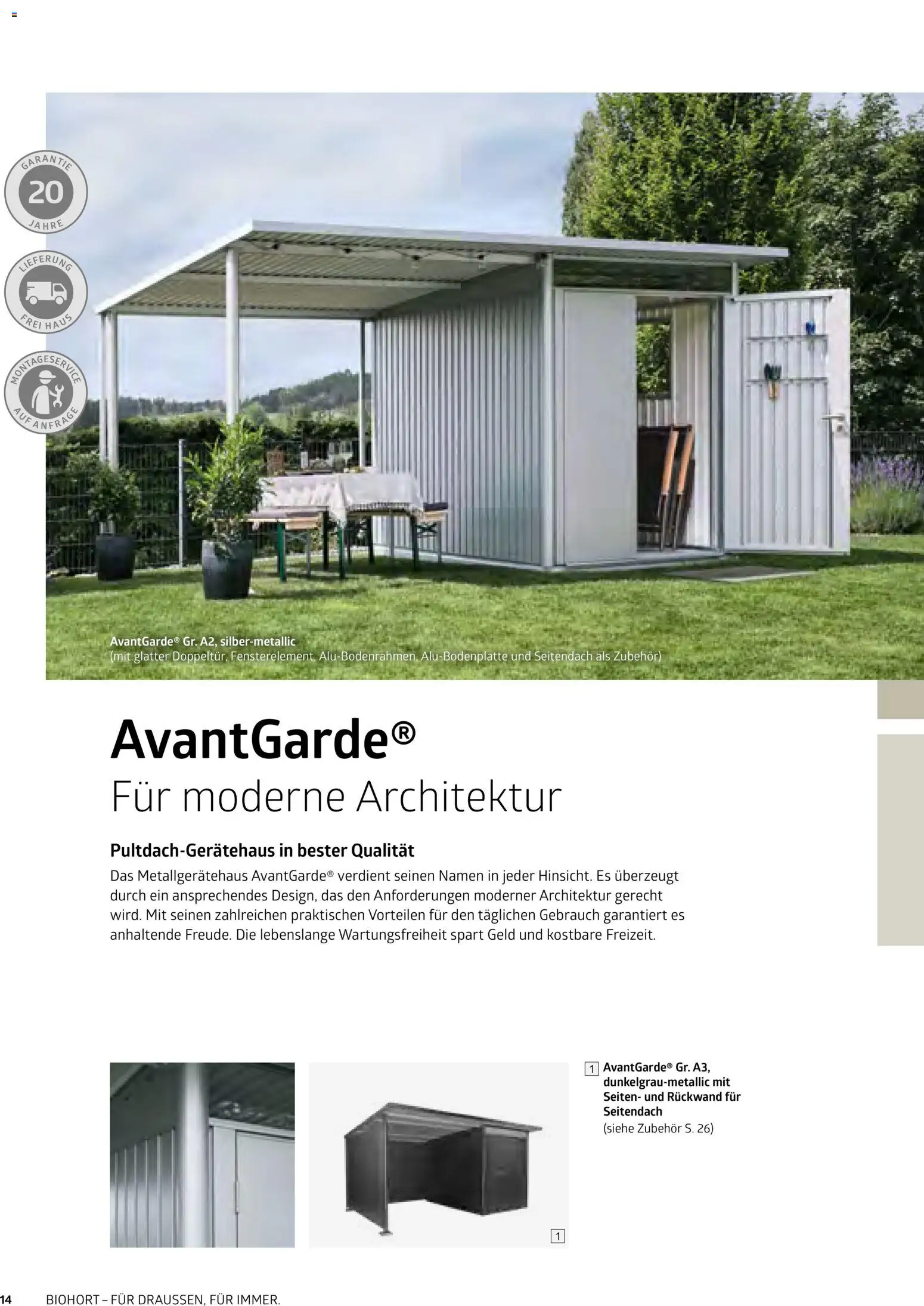 Dehner Biohort – Metall für Garten & Terrasse - Seite 14 - gültig ab 01.01.2026