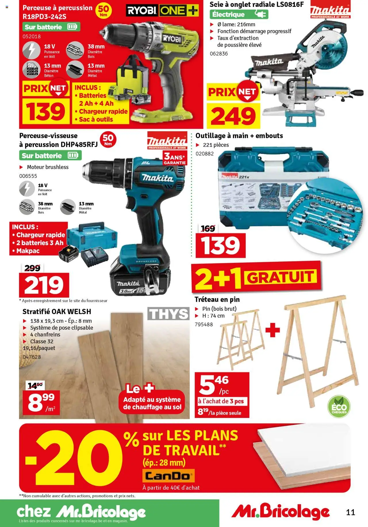 Mr Bricolage folder / publicité - pagina 13- geldig vanaf 15/07/2025