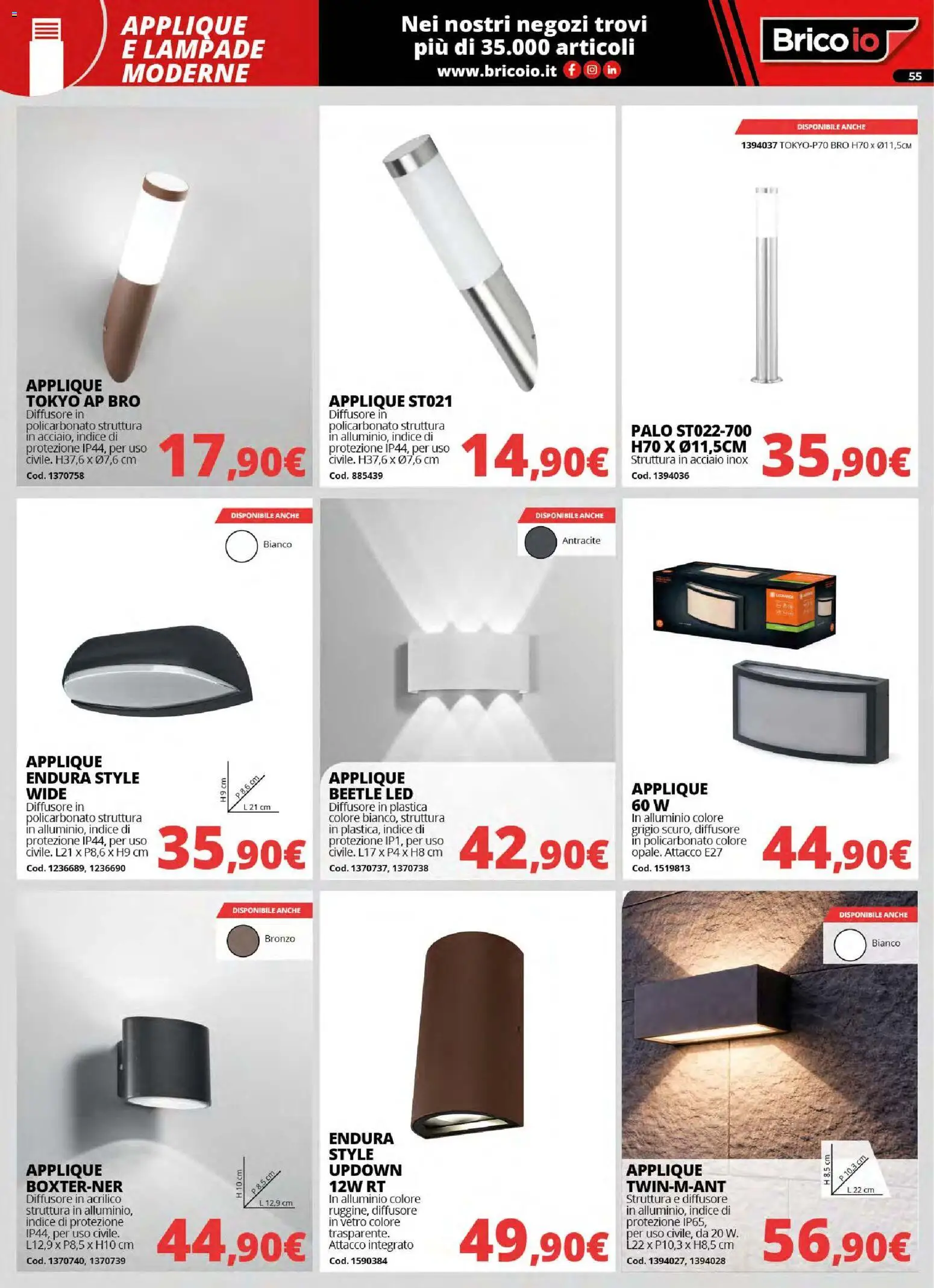 Brico io volantino - pagina 55 - valido dal 30/03/2026