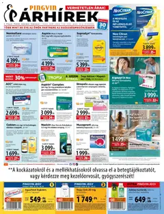Előnézet Pingvin Patika Akciós újság érvényes 2026.01.01.-tól