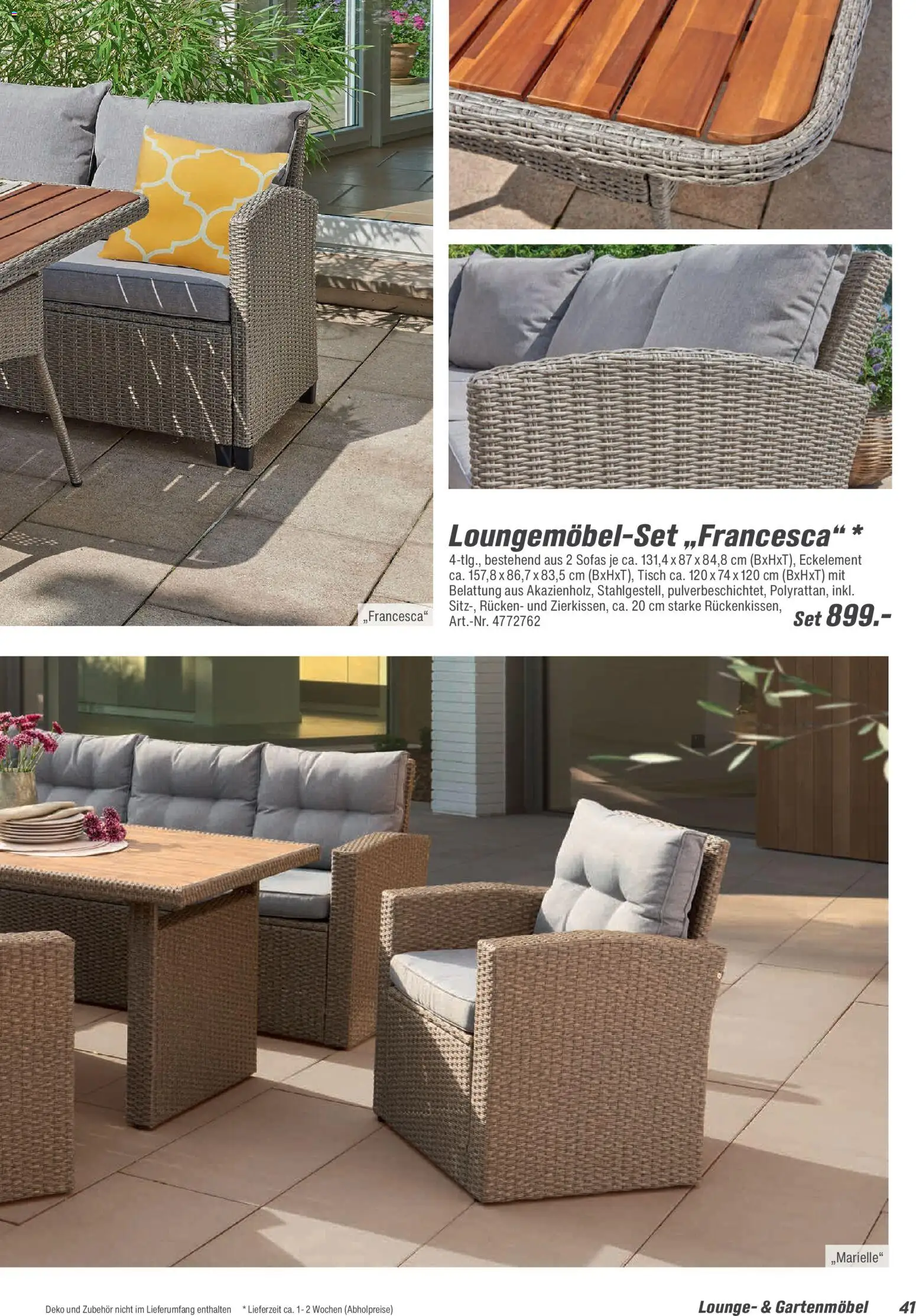 Toom Baumarkt  Gartenmöbel & Solar-Leuchten 2026 - Seite 41 - gültig ab 01.01.2026