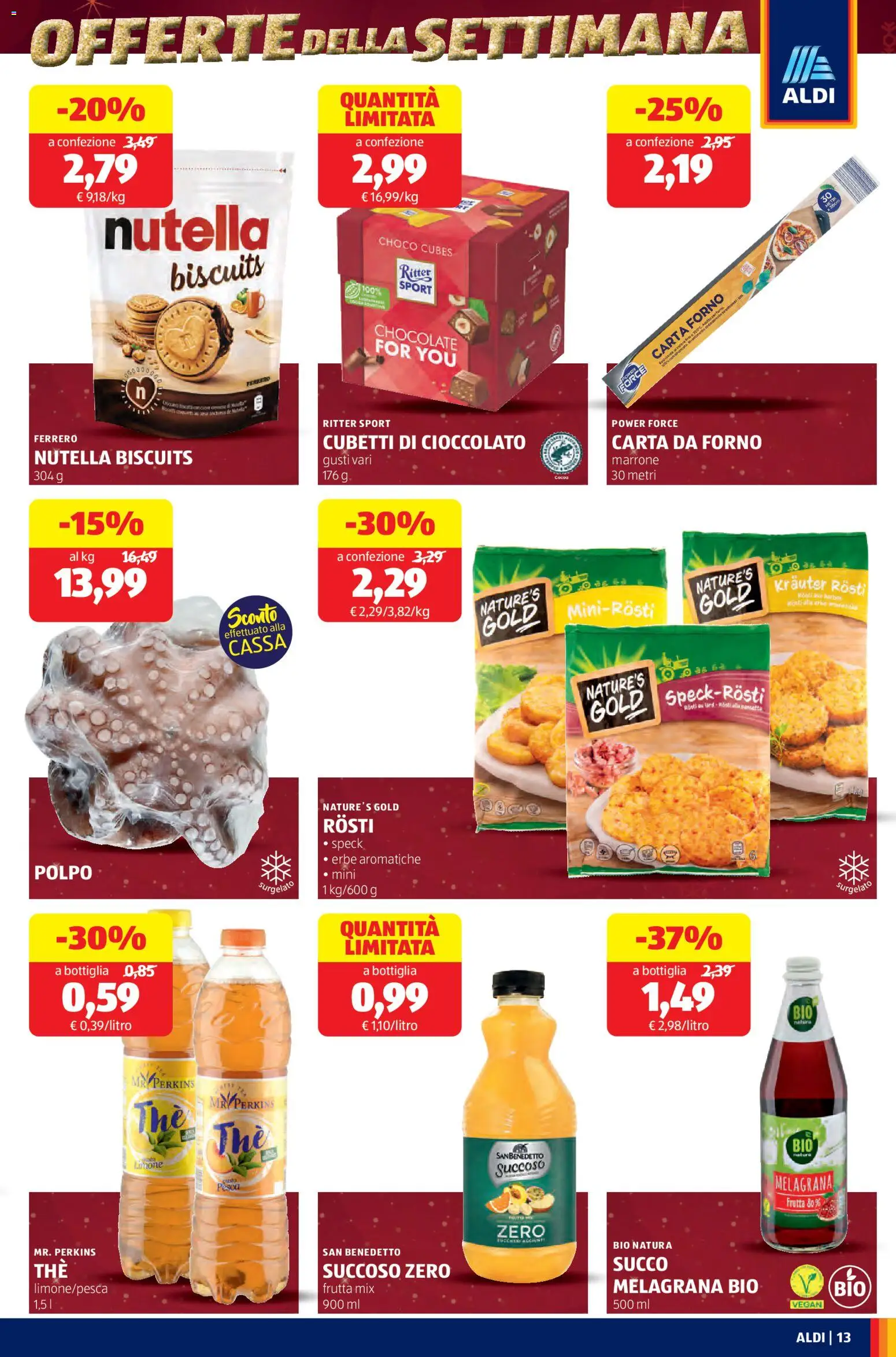 Volantino Aldi	 - pagina 13 - valido dal 15/12/2025