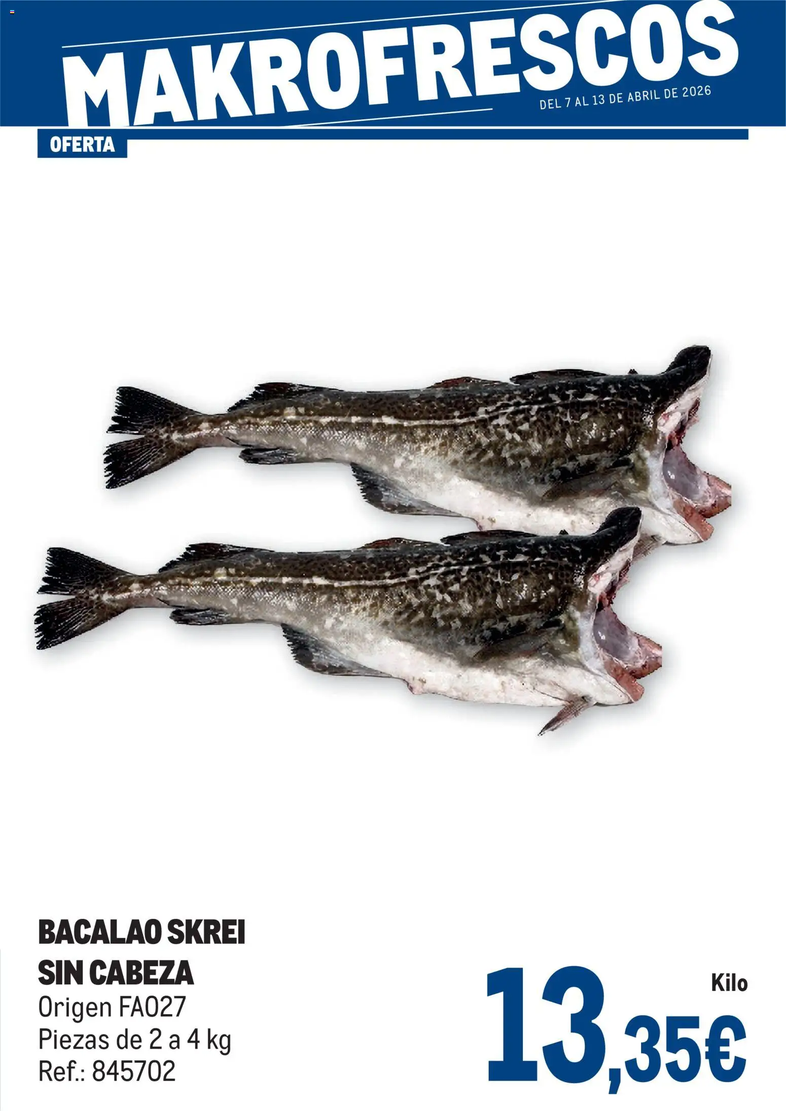 Makro Fresco Península - Página de 1 - Válido desde 07/04/2026