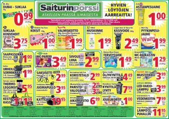 Esikatselu Saiturinpörssi tarjoukset voimassa alkaen 13/11/2025