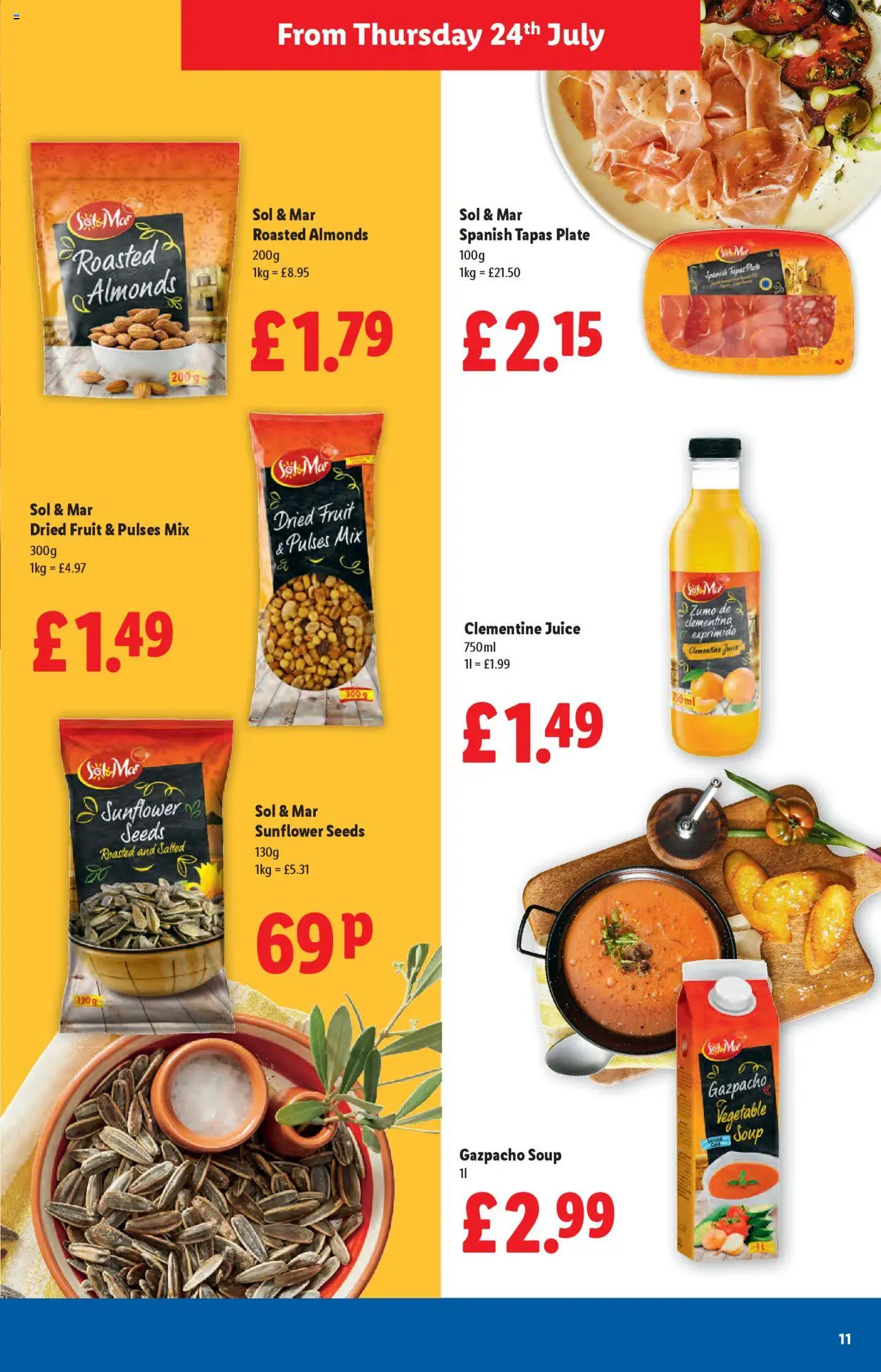 Lidl - Spanish week - page 11- valid from 24/07/2025