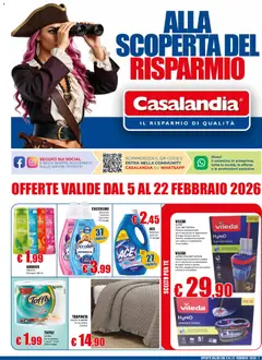 Anteprima Volantino Casalandia valida dal 05/02/2026