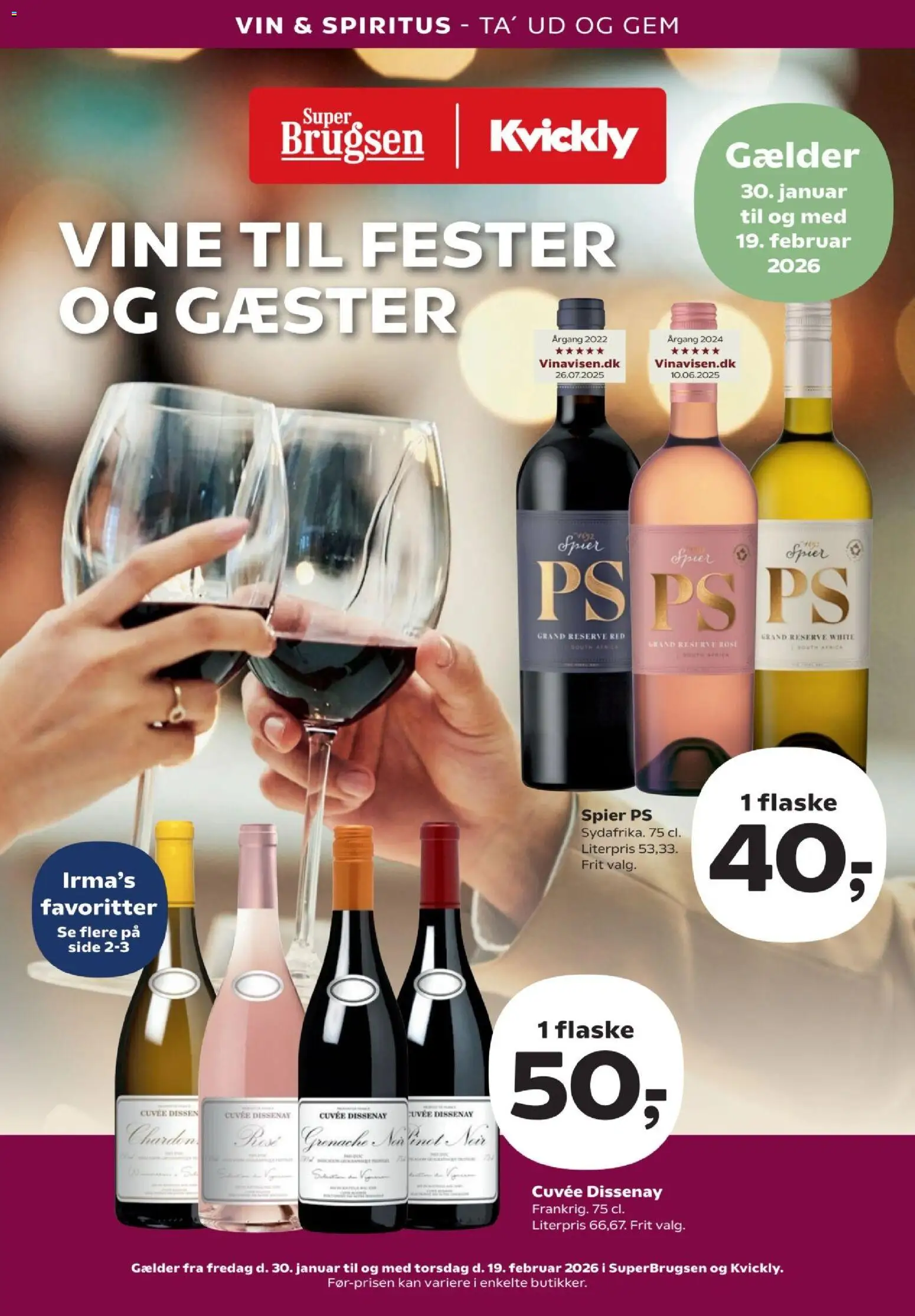 Super Brugsen - Vinindstik - side 1- gyldig fra 30/01/2026