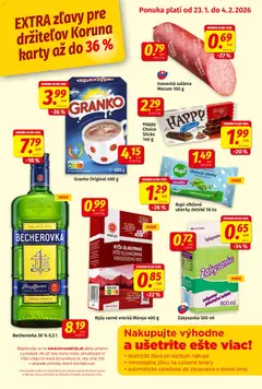 Koruna leták platný od 23.01.2026