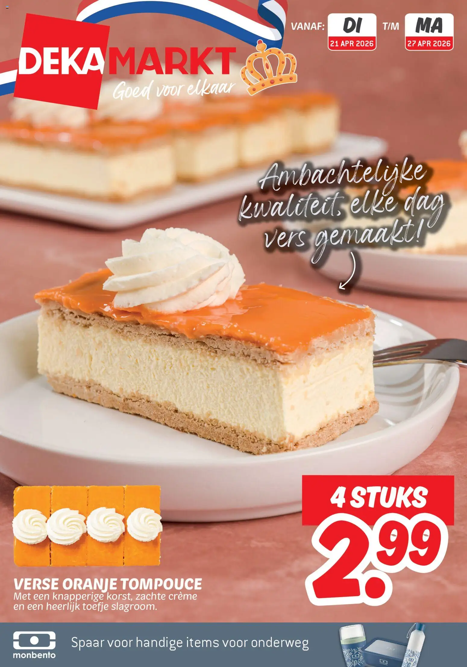 Dekamarkt folder - page 1- valid from 21-04-2026