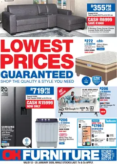 Preview OK Furniture Catalogue valid from 12/01/2026