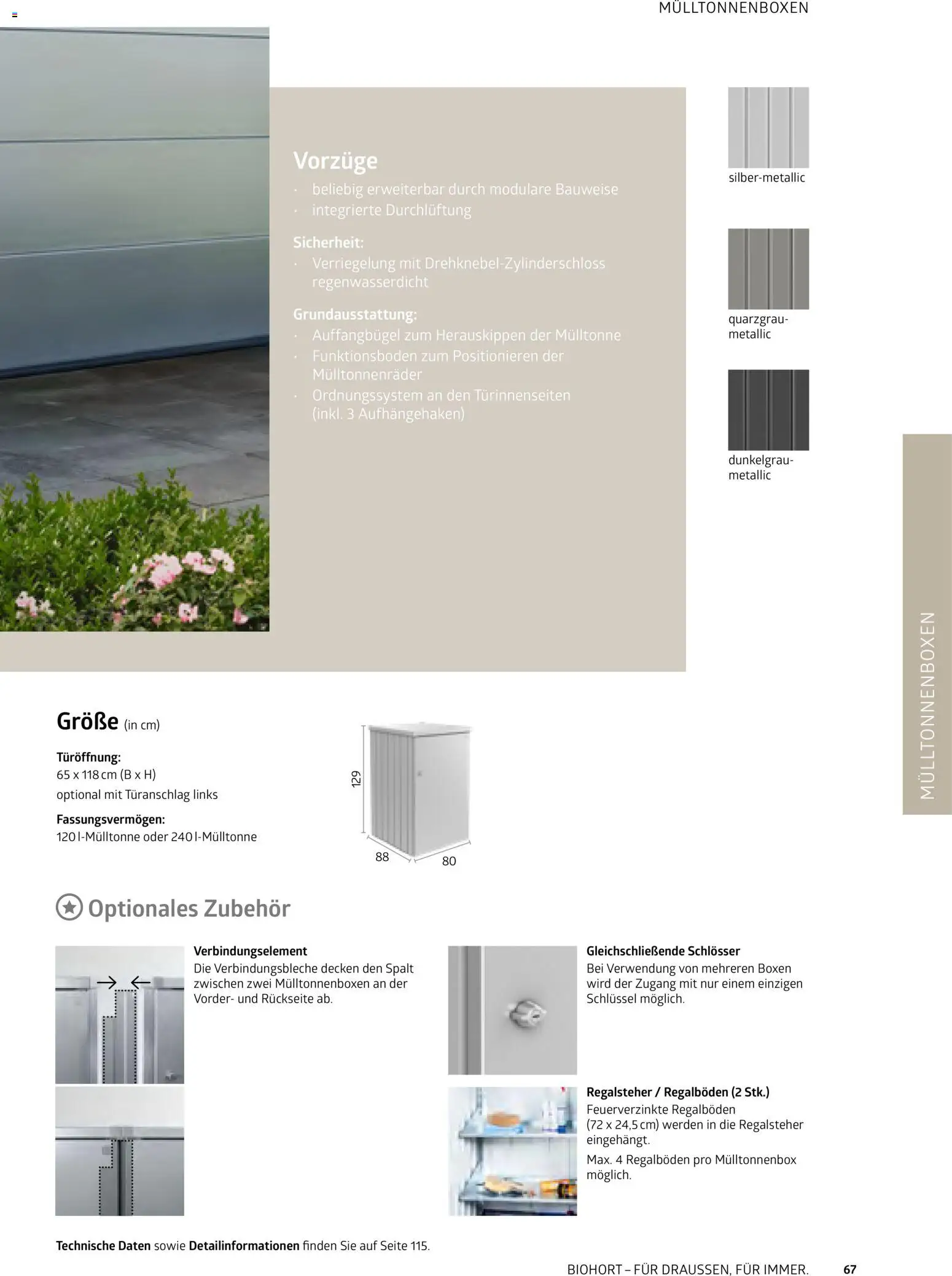 Dehner Biohort – Metall für Garten & Terrasse - Seite 67 - gültig ab 01.01.2026