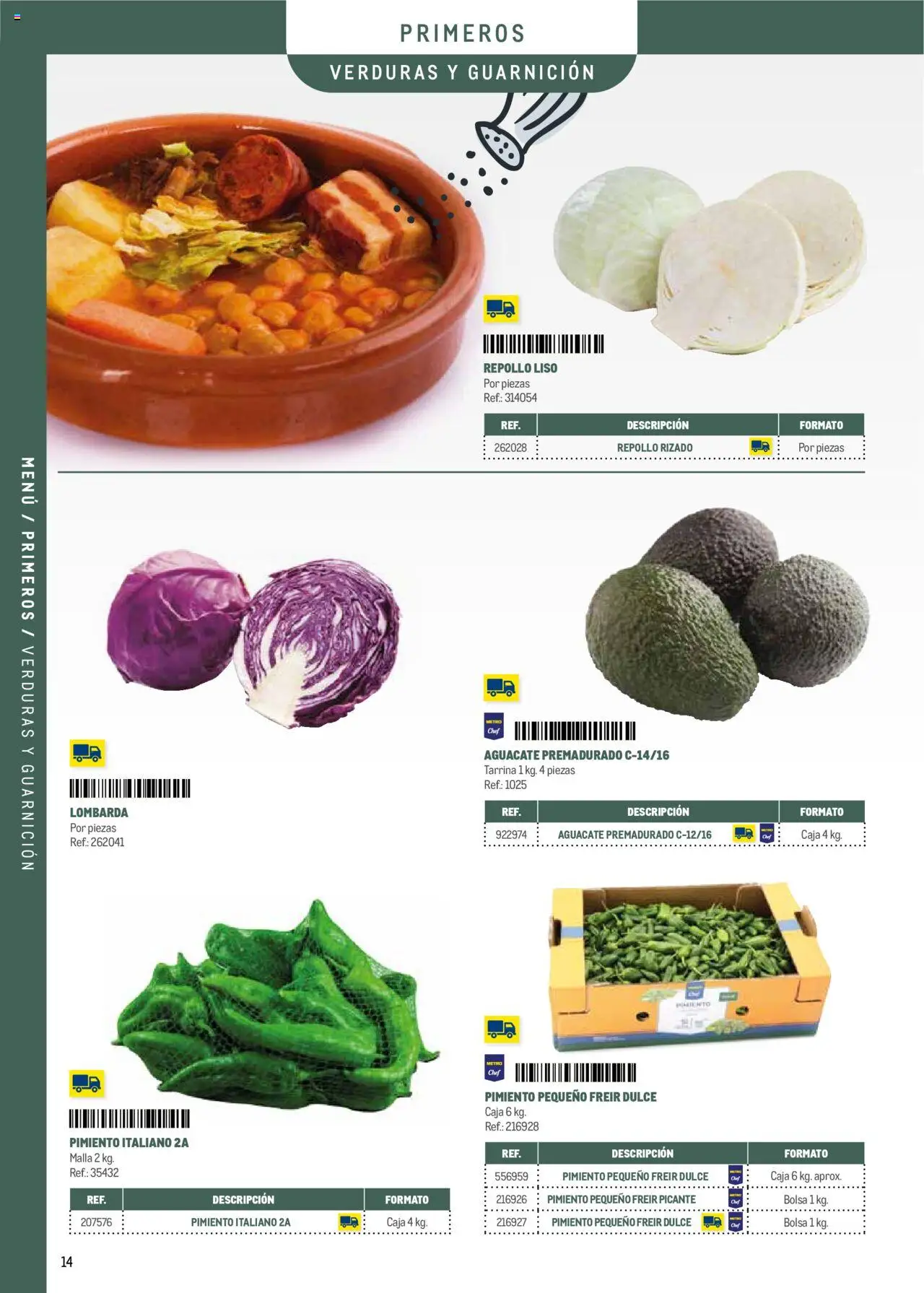 Makro - Menú y Barra Norte II - Página de 14 - Válido desde 08/09/2025