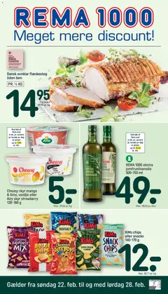 Forhåndsvisning Rema 1000 - Tilbudsavis gyldig fra 22/02/2026