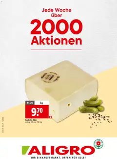 Vorschau Aligro - Schlieren, Gossau SG, Frauenfeld, Rapperswil-Jona, Sargans, Bern, Brüttisellen, Pratteln, Emmen, Spreitenbach gültig ab 26.11.2026