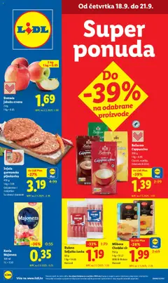 Lidl katalog od 18.09.2025