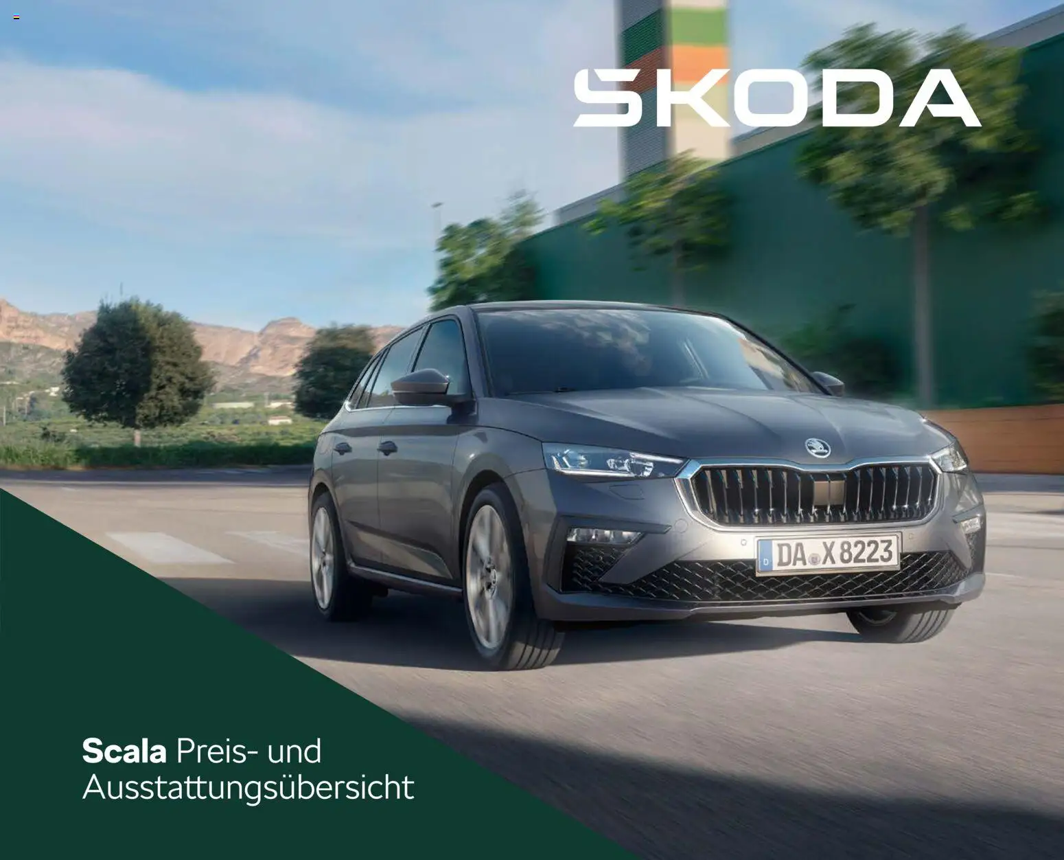 Škoda Scala Preisliste - Seite 1 - gültig ab 10.09.2025