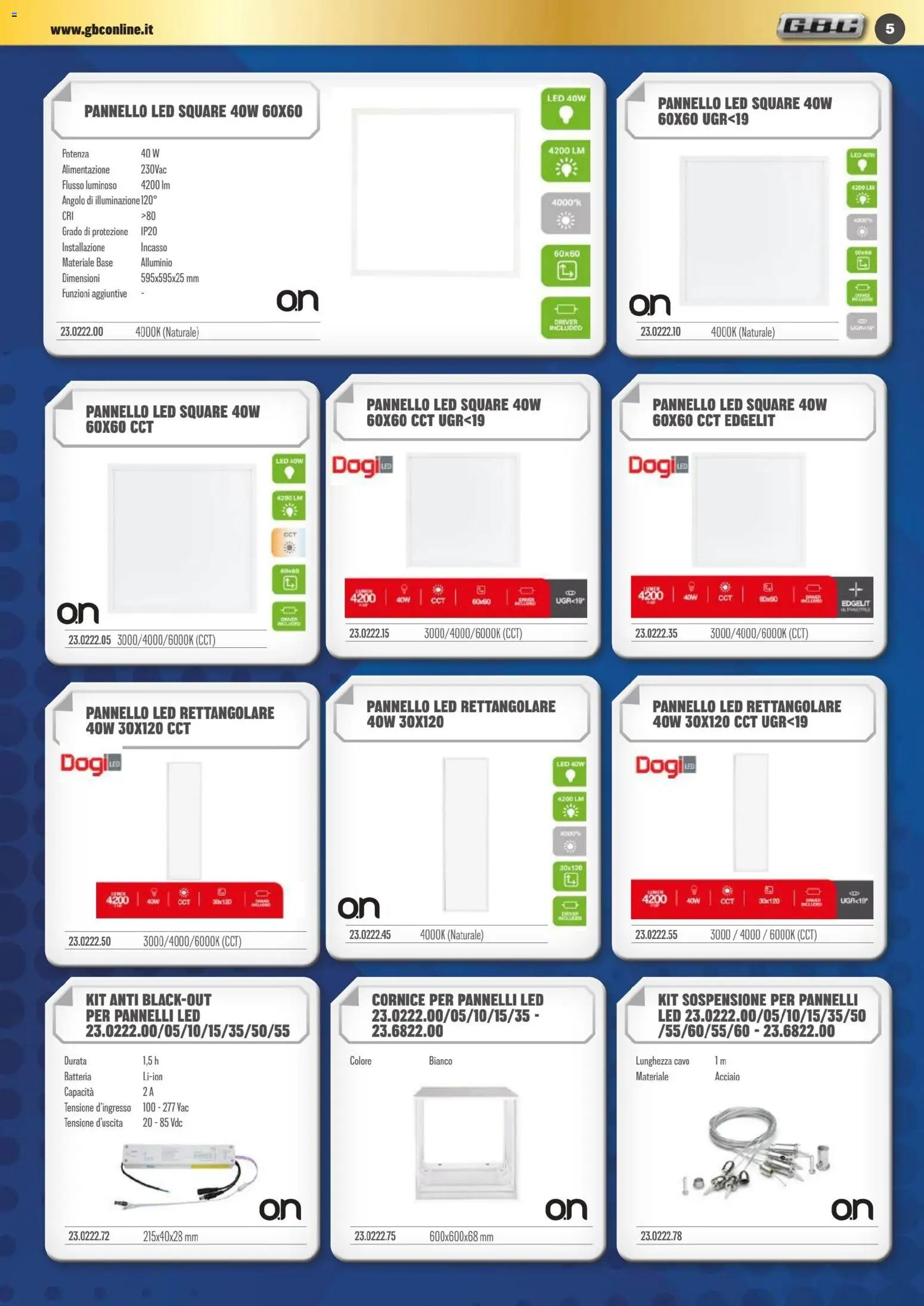 Volantino GBC	 - pagina 5 - valido dal 01/11/2025