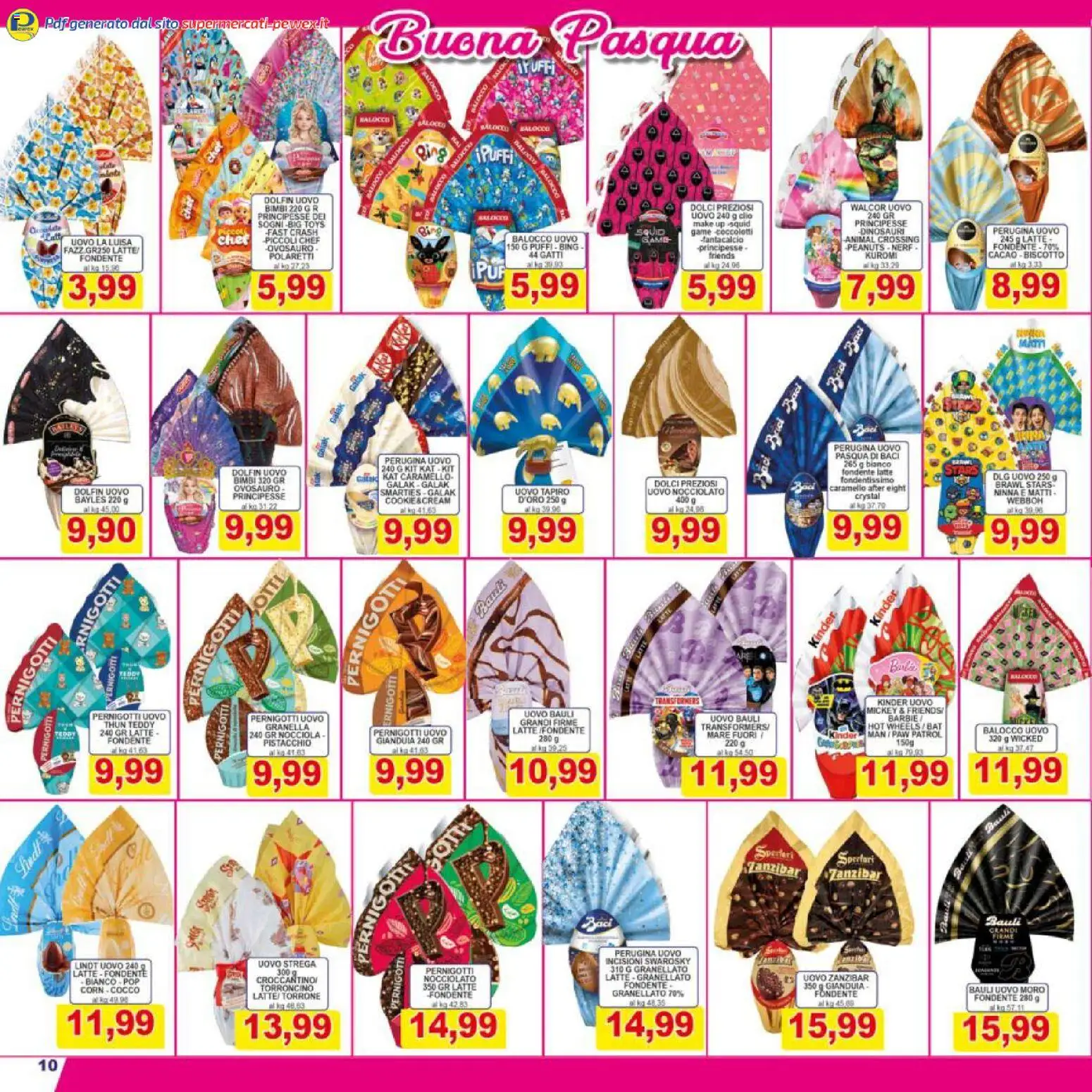 Pewex volantino - pagina 10 - valido dal 27/03/2026