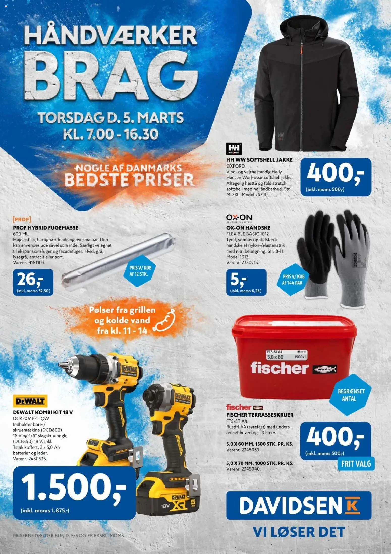 Davidsen - Håndværkerbrag - side 1- gyldig fra 05/03/2026