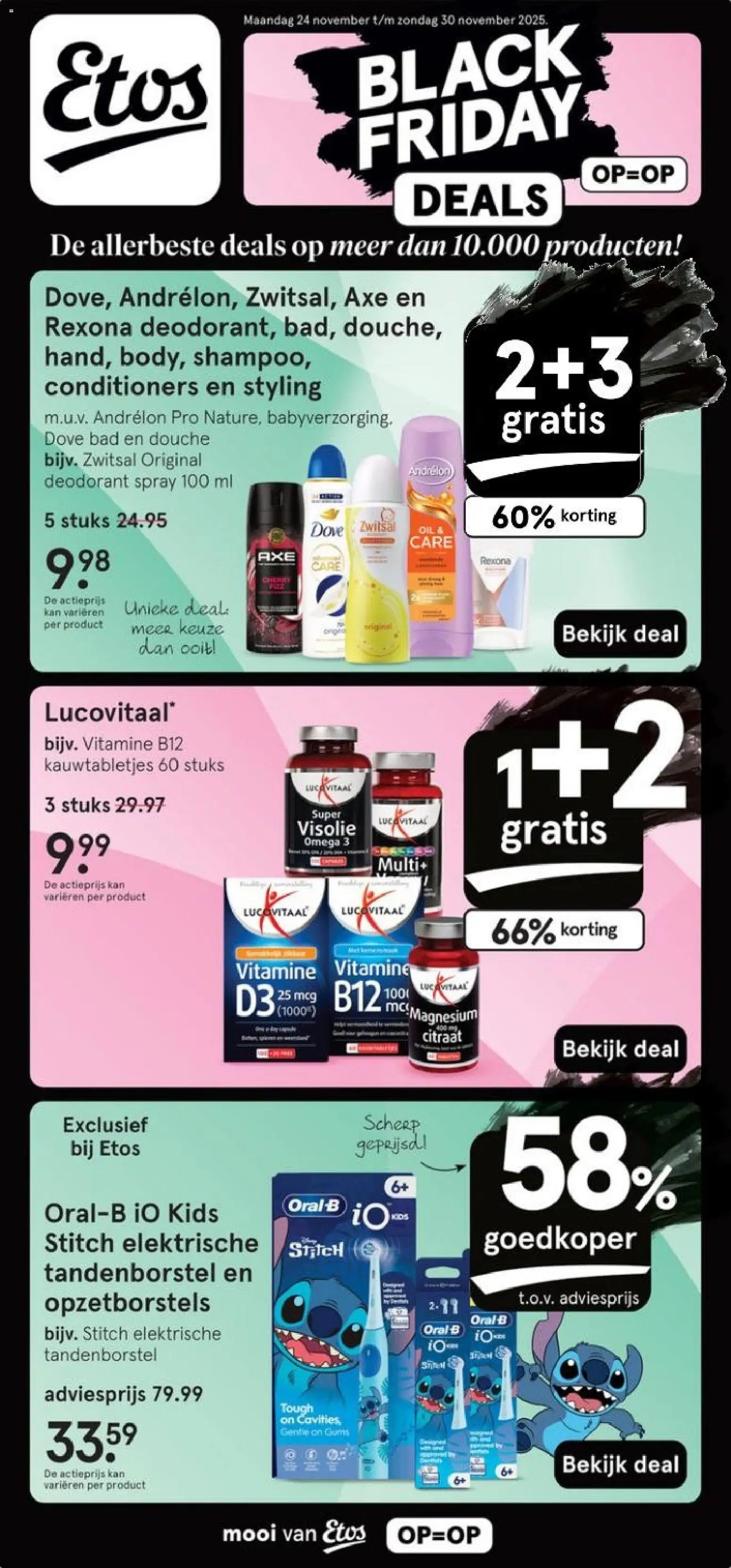 Etos - Black Friday - pagina 1- geldig vanaf 24-11-2025