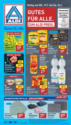 Vorschau Aldi Prospekt 	 gültig ab 19.01.2026