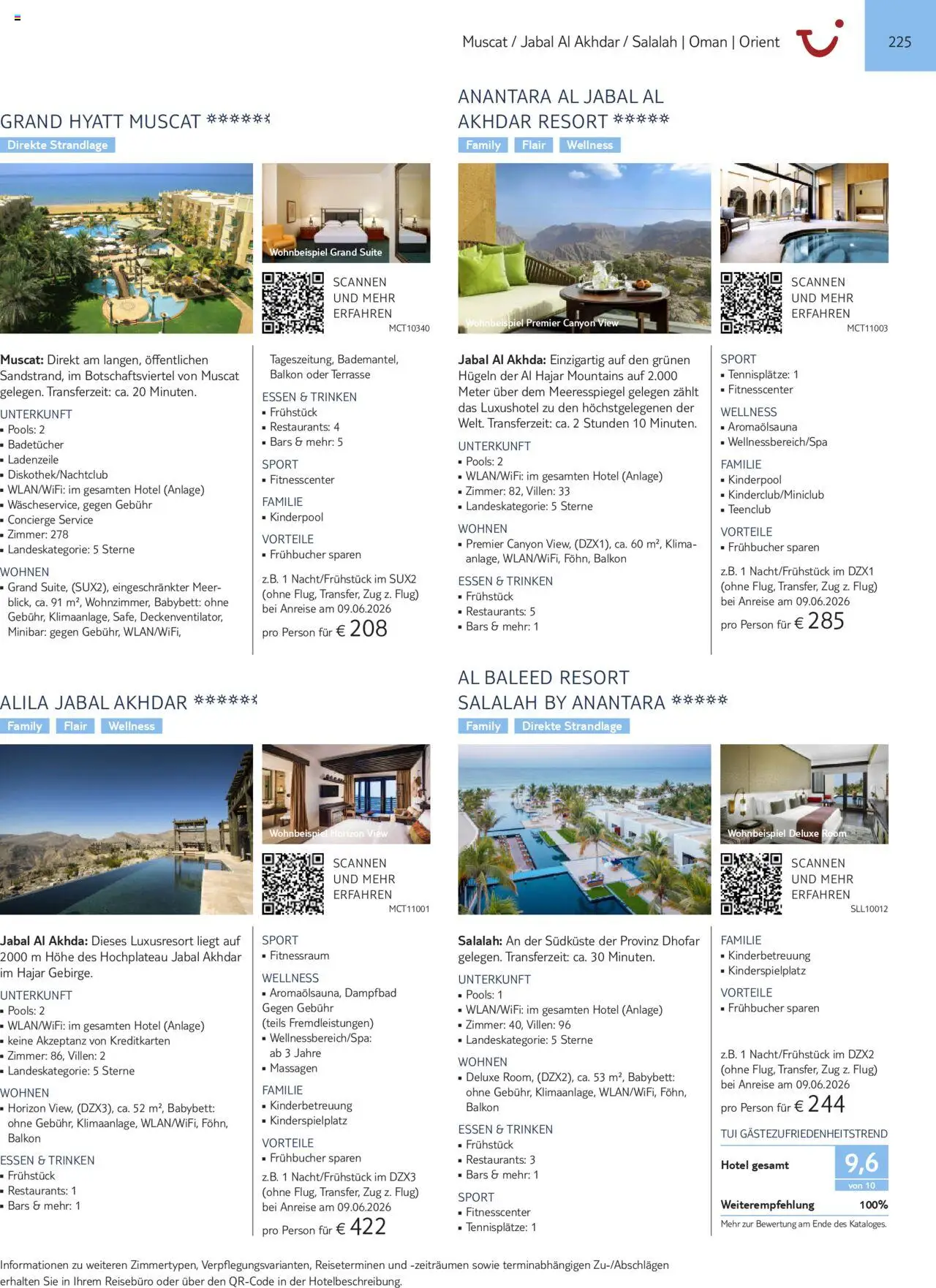 Aida - Asien, Afrika, Orient & Indischer Ozean 2025/26 - Seite 225 - gültig ab 01.11.2025