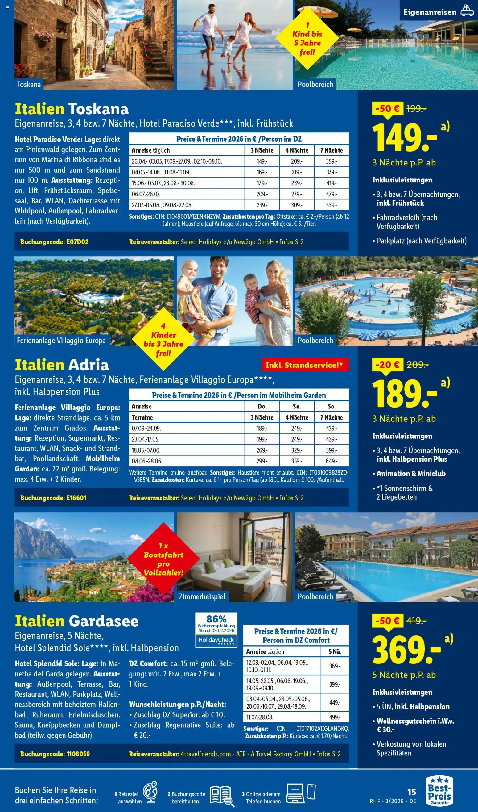 Lidl Reisen Prospekt 	 - Seite 15 - gültig ab 28.02.2026