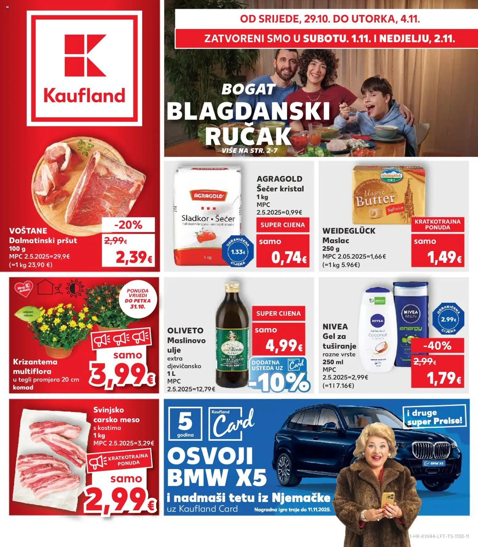Katalog Kaufland - stranica 1- važeći od 29.10.2025