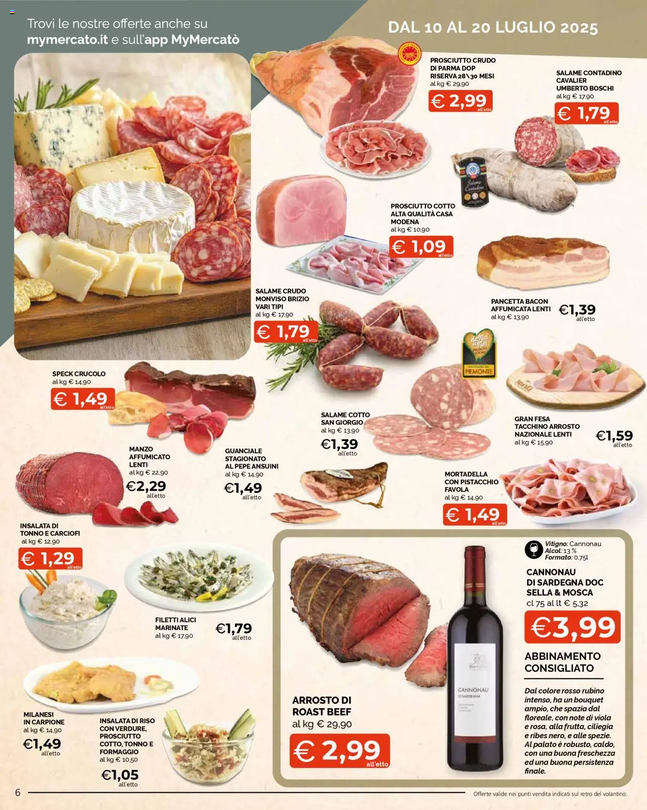 Mercatò Extra catalogo - pagina 6 - valido dal 10/07/2025