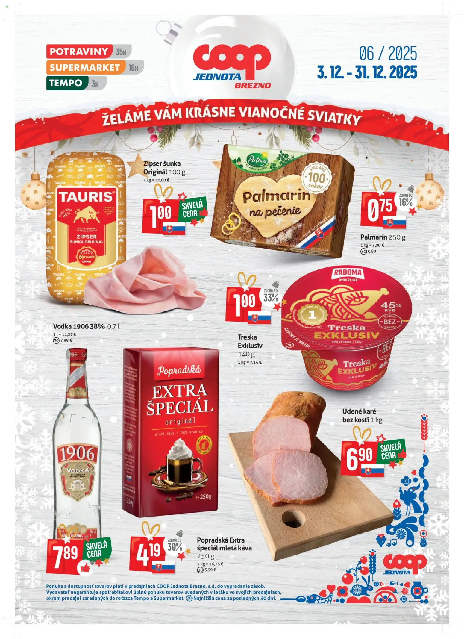 COOP Jednota ponuka Brezno - strana 1- platný od 03.12.2025