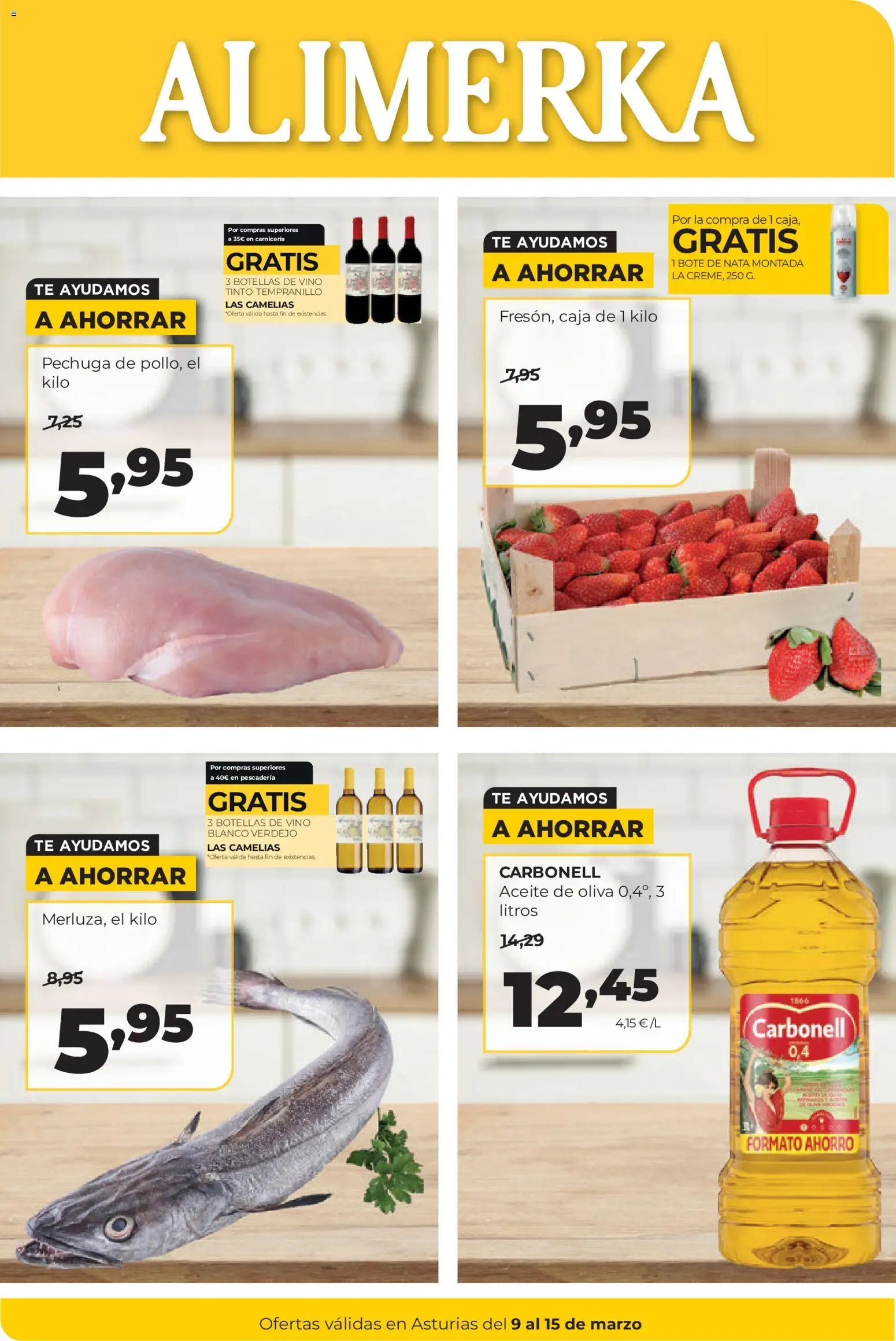 Alimerka folleto Asturias - Página de 1 - Válido desde 09/03/2026