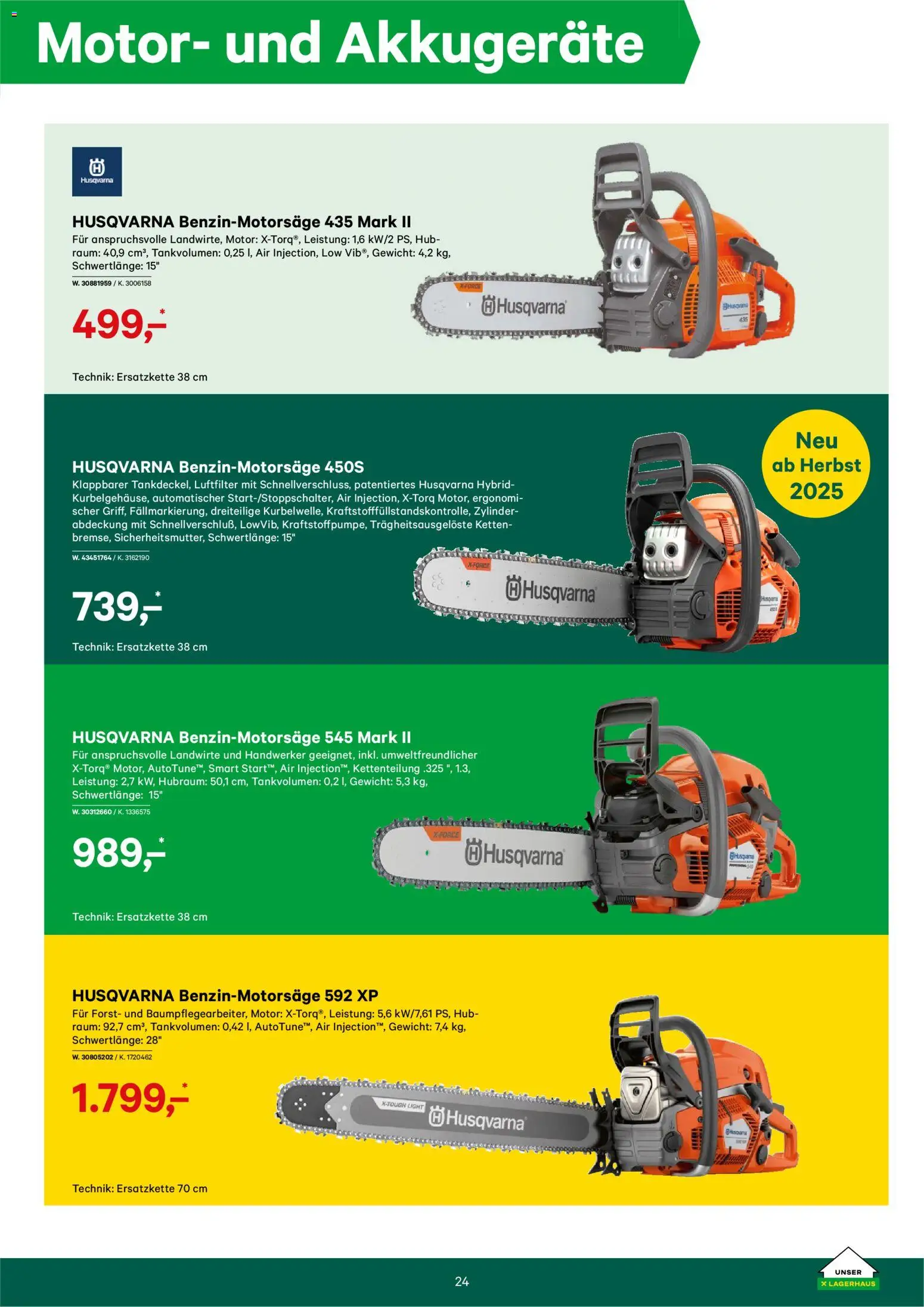 Lagerhaus Forstkatalog - page 24- valid from 01.01.2025