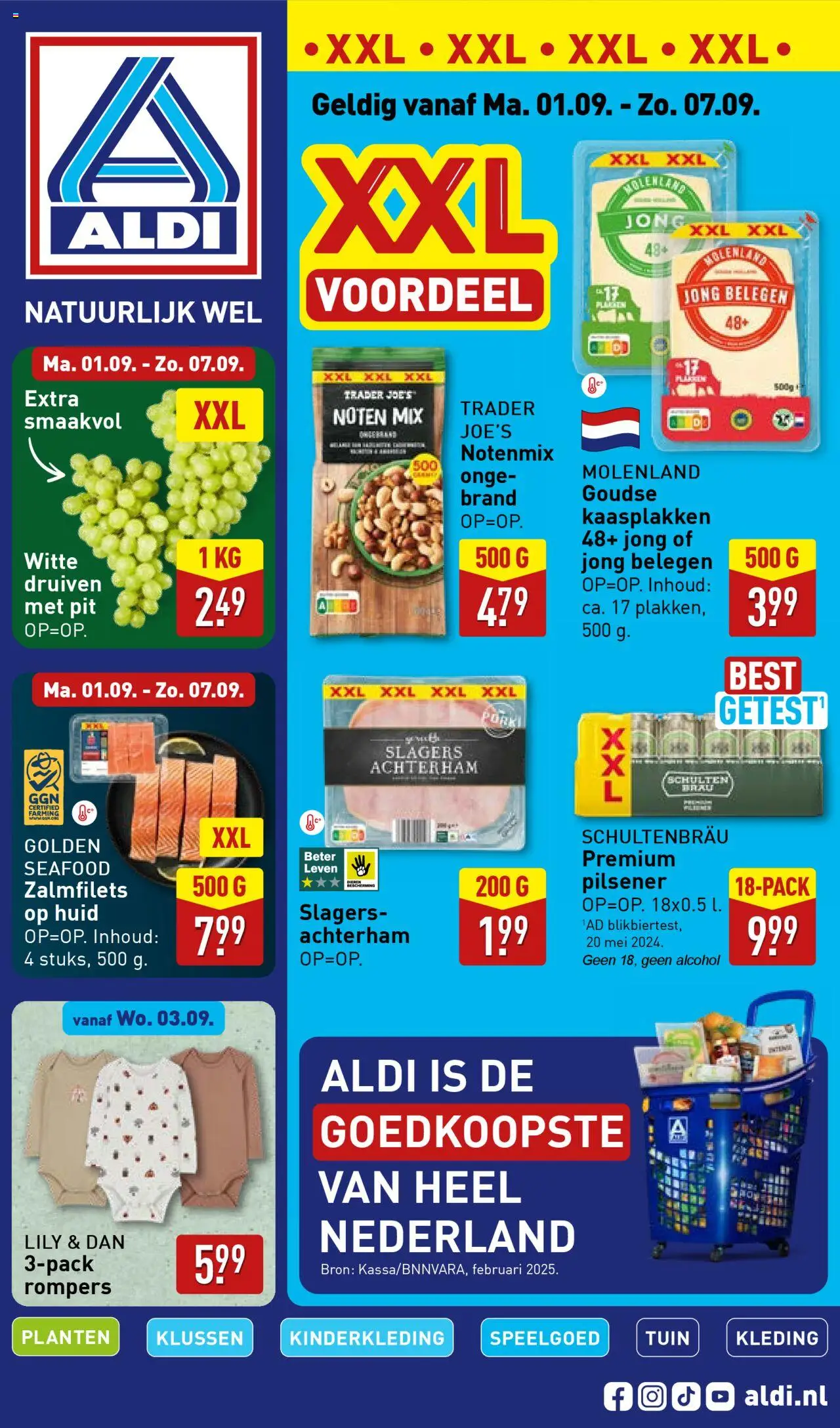 Aldi - Folder week 36 - pagina 1- geldig vanaf 01-09-2025