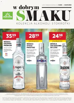 Podgląd Stokrotka Gazetka - Oferta alkoholowa ważny od 13.08.2025
