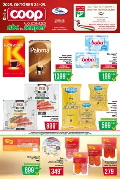 Előnézet COOP - Abc & Szuper / Tisza érvényes 2025.10.24.-tól