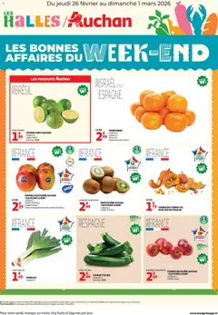 Aperçu Auchan - Les bons plans du week-end dans votre hyper ! valable à partir du 26/02/2026