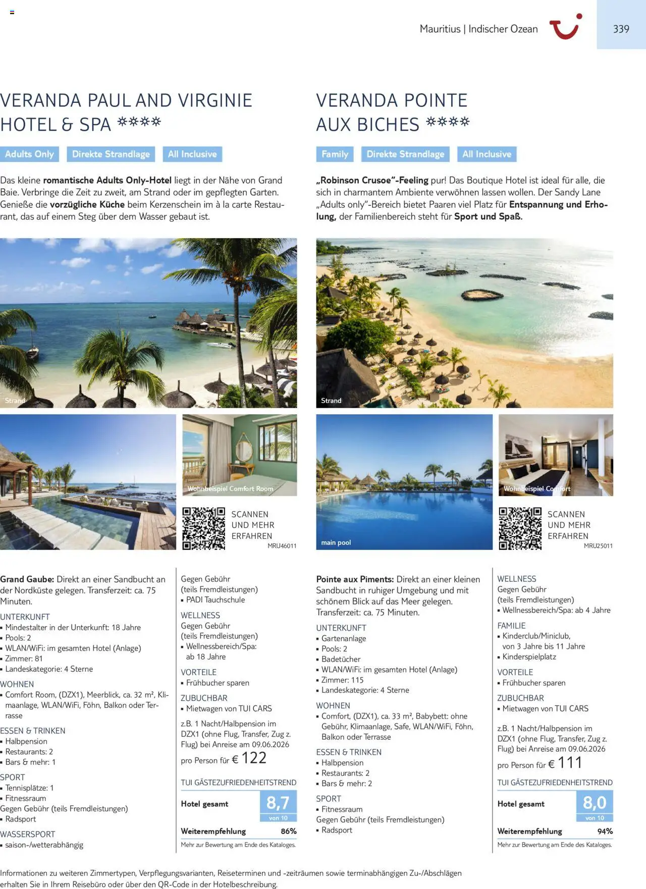 Aida - Asien, Afrika, Orient & Indischer Ozean 2025/26 - Seite 339 - gültig ab 01.11.2025