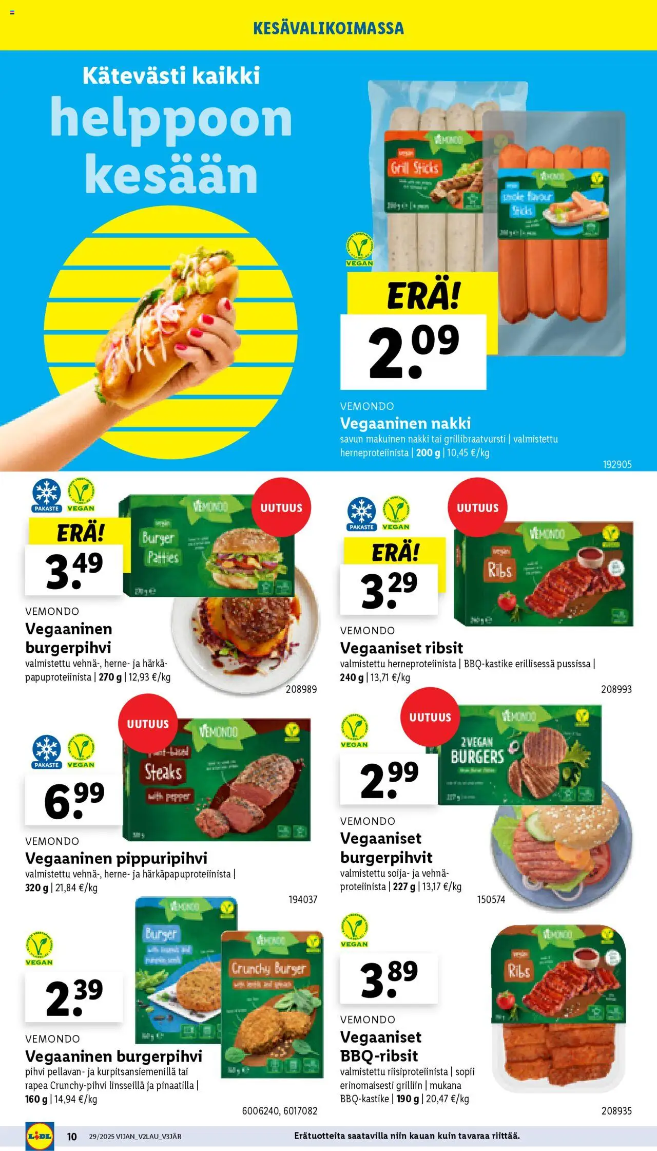 Lidl tarjoukset - sivu 12- voimassa alkaen 17/07/2025