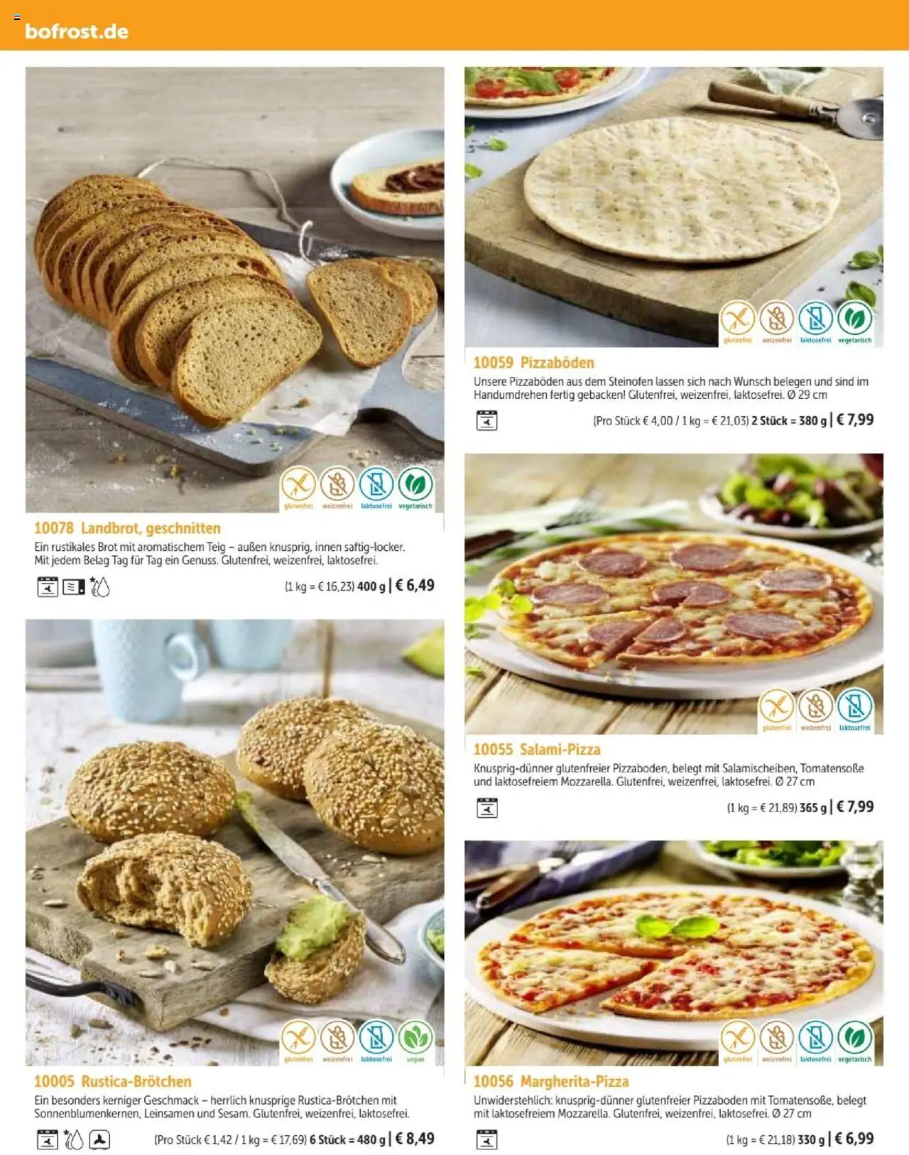 Bofrost Katalog - Seite 140 - gültig ab 07.09.2025