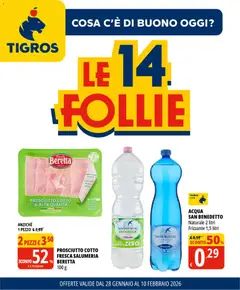 Anteprima Volantino Tigros	 valida dal 28/01/2026