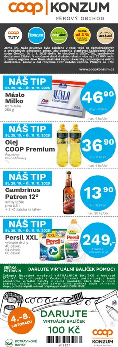 Náhled Konzum leták platný od 29.10.2025