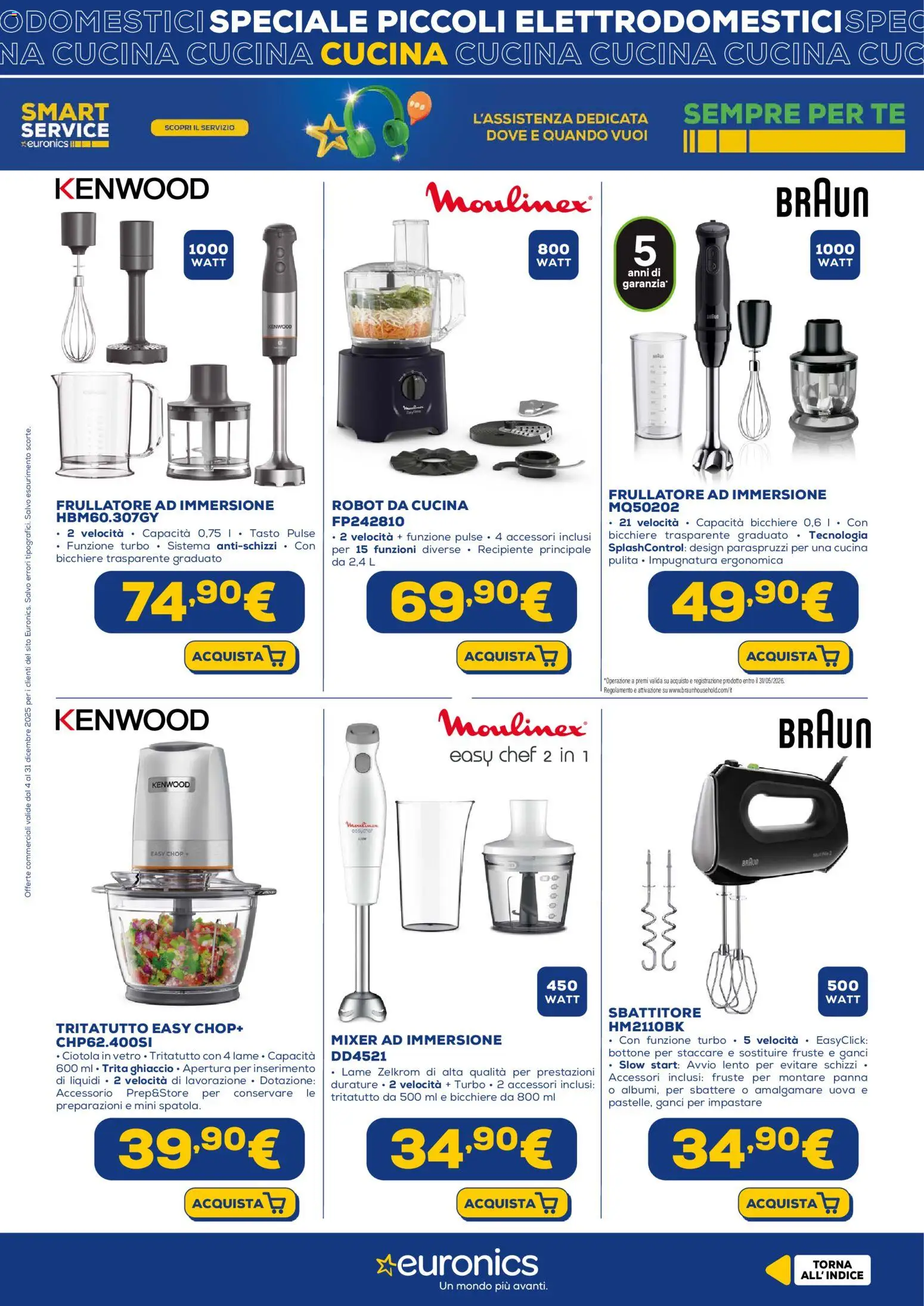 Euronics Piccoli Elettrodomestici catalogo - pagina 17 - valido dal 04/12/2025